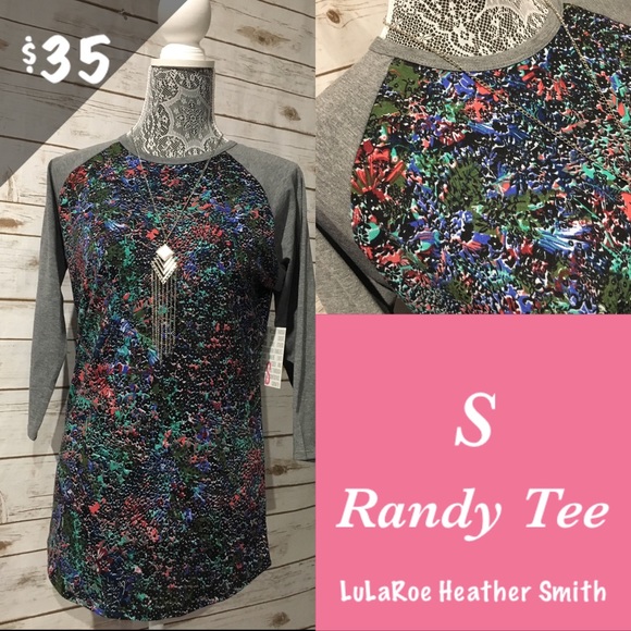 2 LuLaRoe Randy T’s, Size S, all NWT - Picture 3 of 3
